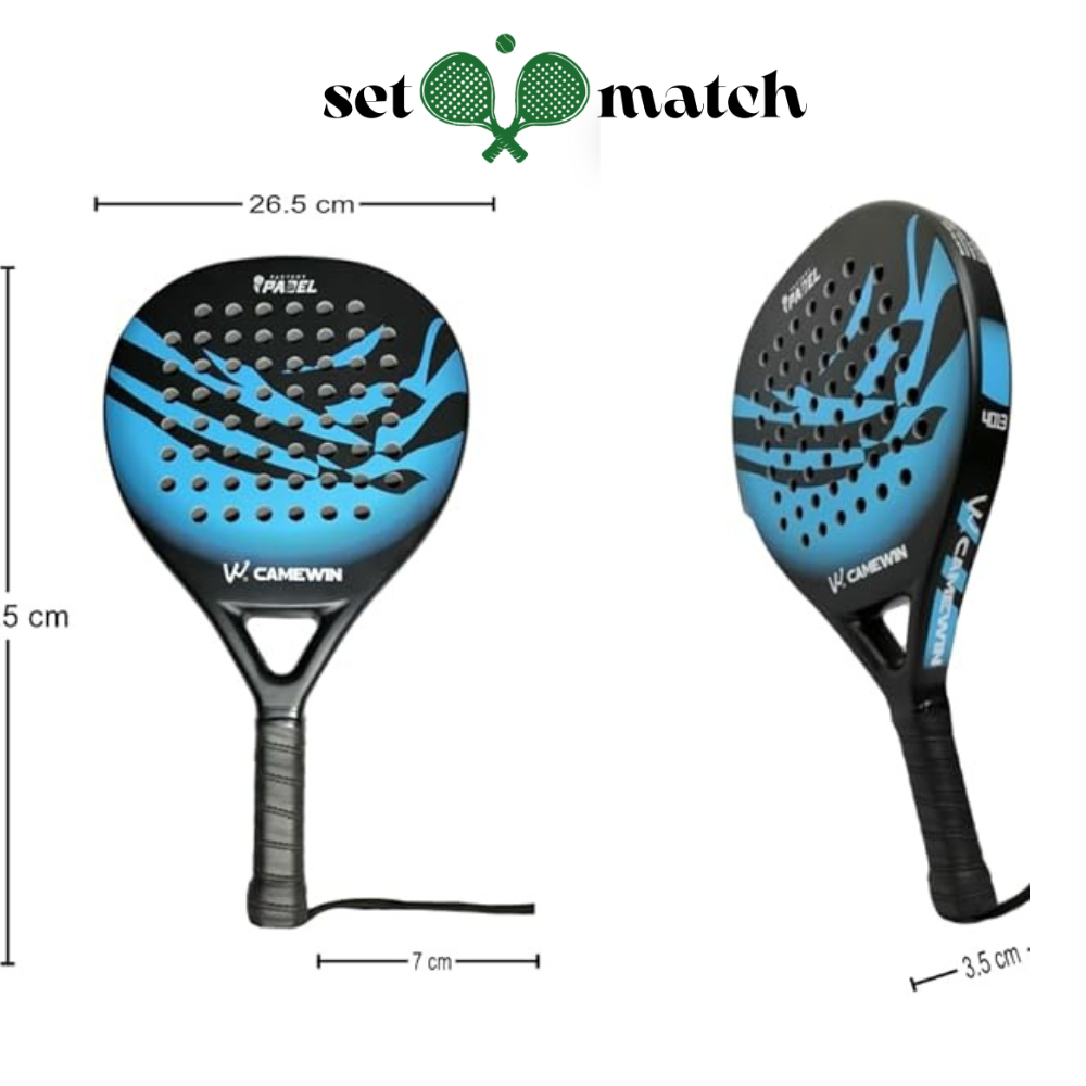 Pala de Pádel CAMEWIN Ideal para Principiantes y Jugadores Intermedios